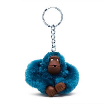 Akcesoria Kipling Sven Small Monkey Keychain Turkusowe | PL 1198CT